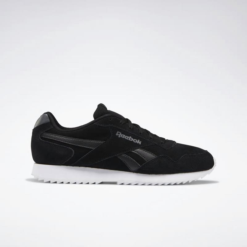 Reebok Royal Glide Ripple Tenisky Panske - Čierne/Siva/Biele TR7336OR